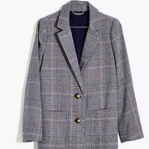Dorset Blazer in Navy Glen Plaid